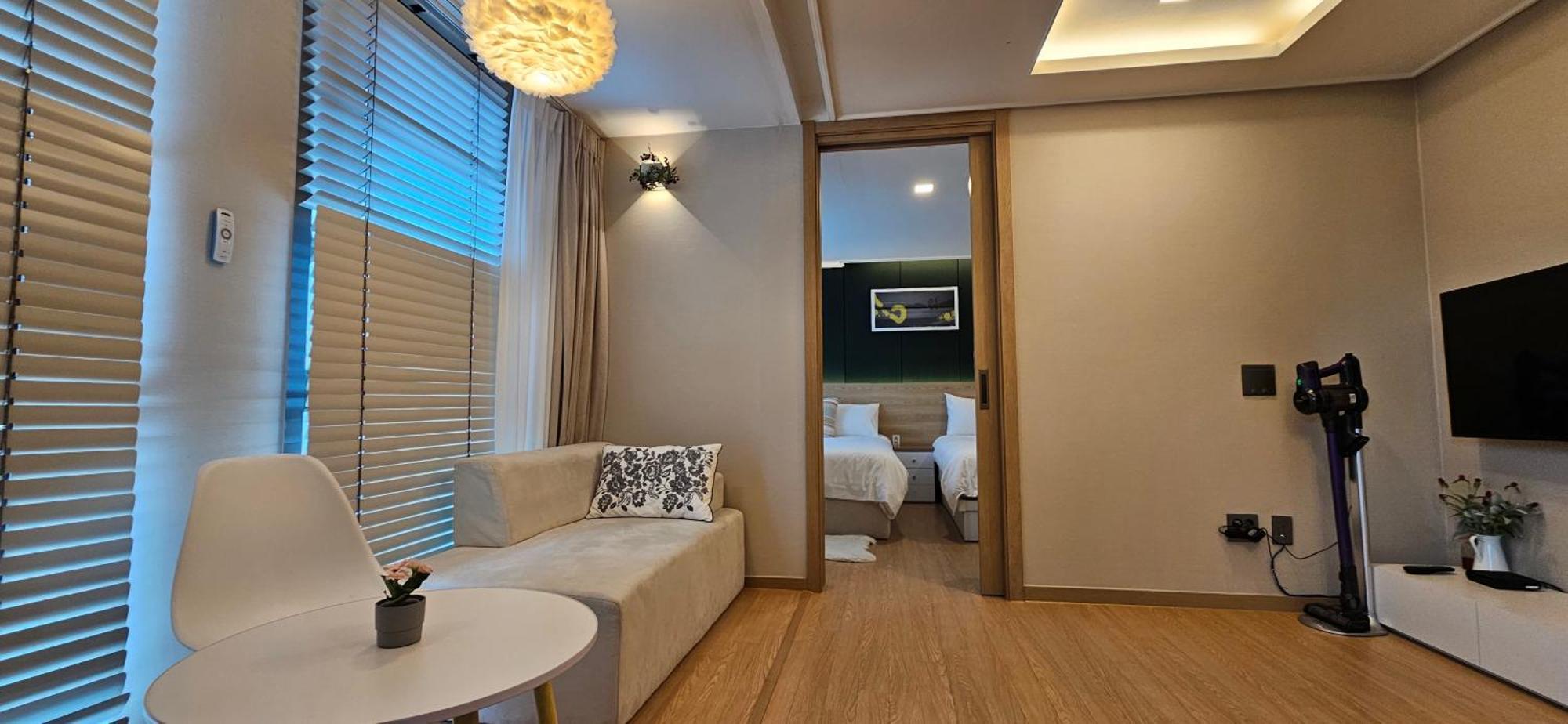 Haeundae Ocean Family Apartment Busan Ngoại thất bức ảnh