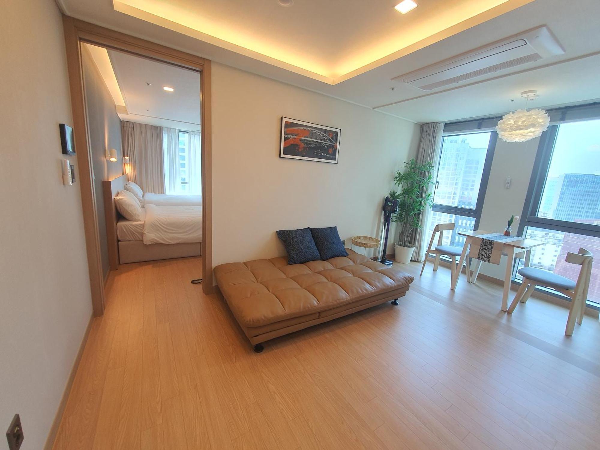 Haeundae Ocean Family Apartment Busan Phòng bức ảnh