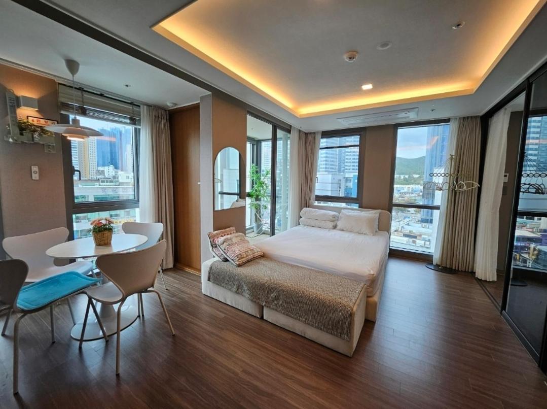 Haeundae Ocean Family Apartment Busan Ngoại thất bức ảnh
